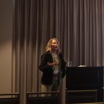 Melanie Coates presents at the  Western Regional Noyce Conference 2022